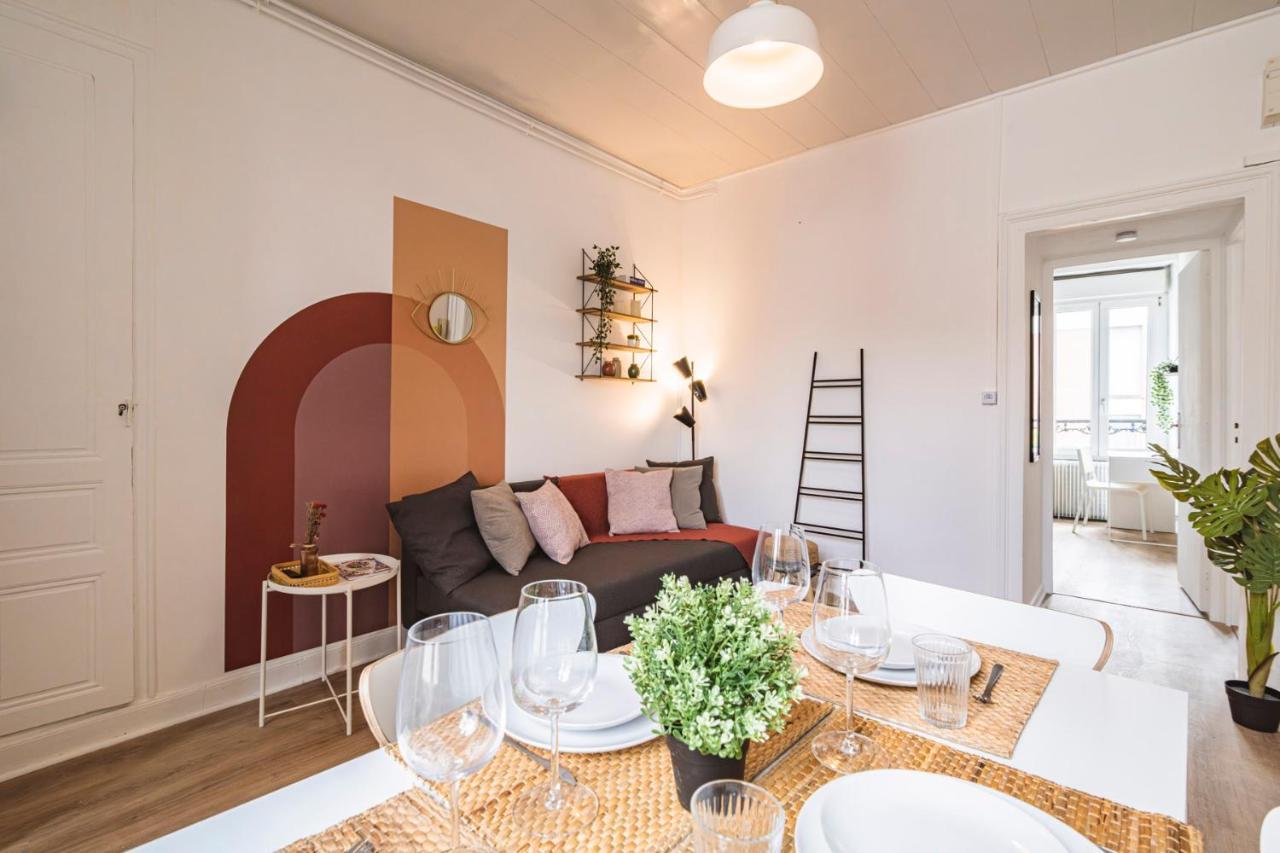 Le Zola - Charmant 2 Chambres - Centre Gare Reims Ngoại thất bức ảnh